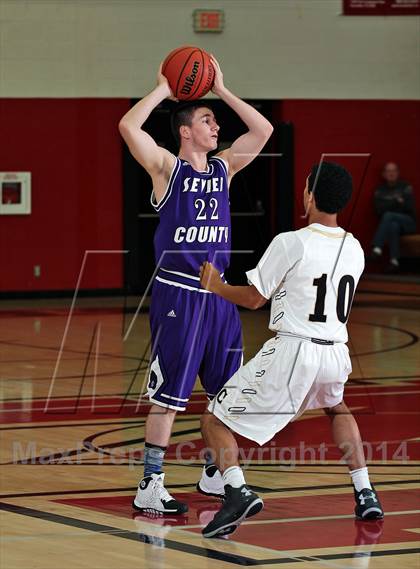 Thumbnail 2 in David Crockett vs Sevier County (Renasant Bank Christmas Tournament) photogallery.