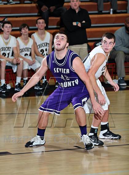 Thumbnail 3 in David Crockett vs Sevier County (Renasant Bank Christmas Tournament) photogallery.