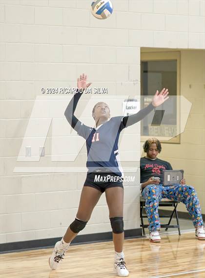 Thumbnail 2 in Columbia vs Alief Taylor (Needville Tournament) photogallery.