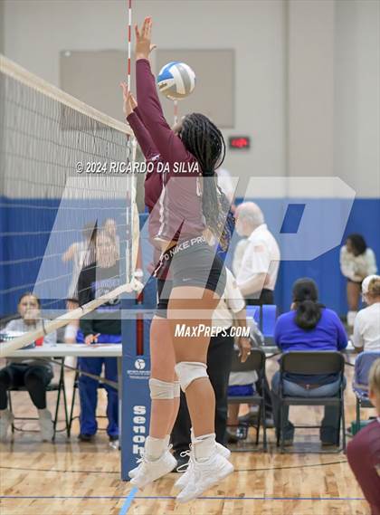 Thumbnail 2 in Columbia vs Alief Taylor (Needville Tournament) photogallery.