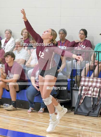Thumbnail 3 in Columbia vs Alief Taylor (Needville Tournament) photogallery.