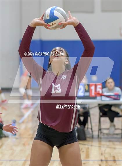 Thumbnail 2 in Columbia vs Alief Taylor (Needville Tournament) photogallery.
