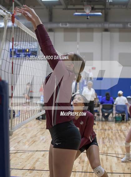 Thumbnail 2 in Columbia vs Alief Taylor (Needville Tournament) photogallery.