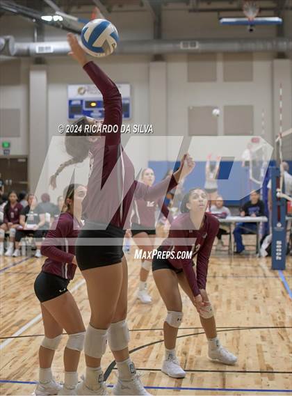 Thumbnail 3 in Columbia vs Alief Taylor (Needville Tournament) photogallery.