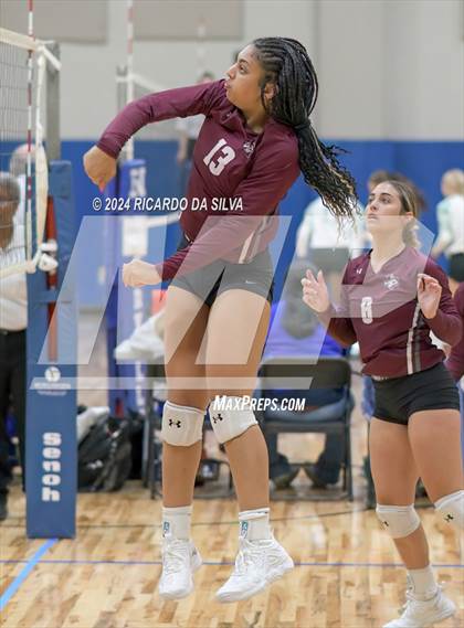 Thumbnail 2 in Columbia vs Alief Taylor (Needville Tournament) photogallery.