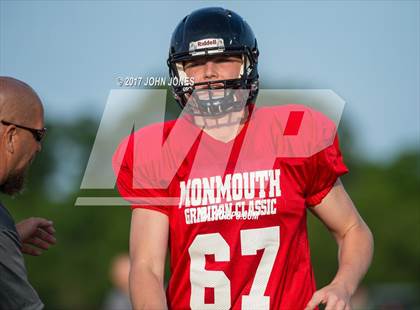 Thumbnail 2 in All-Shore Gridiron Classic (Monmouth vs. Ocean) photogallery.