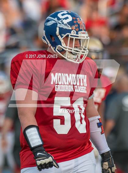 Thumbnail 2 in All-Shore Gridiron Classic (Monmouth vs. Ocean) photogallery.