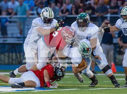 Thumbnail 3 in All-Shore Gridiron Classic (Monmouth vs. Ocean) photogallery.