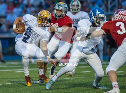 Thumbnail 3 in All-Shore Gridiron Classic (Monmouth vs. Ocean) photogallery.