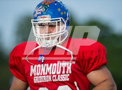 Thumbnail 1 in All-Shore Gridiron Classic (Monmouth vs. Ocean) photogallery.