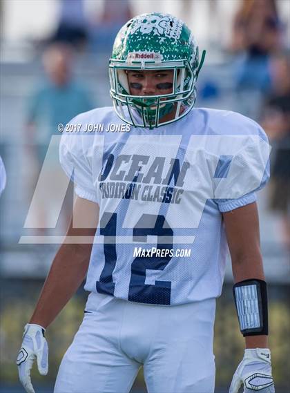 Thumbnail 1 in All-Shore Gridiron Classic (Monmouth vs. Ocean) photogallery.