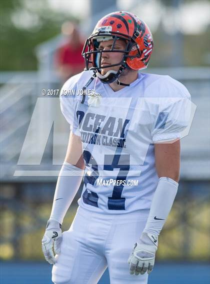Thumbnail 3 in All-Shore Gridiron Classic (Monmouth vs. Ocean) photogallery.