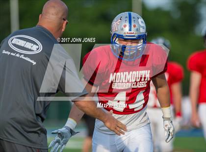 Thumbnail 1 in All-Shore Gridiron Classic (Monmouth vs. Ocean) photogallery.