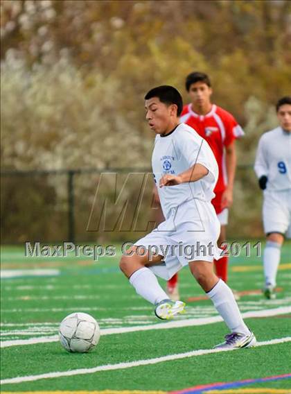 Thumbnail 3 in Foran @ Abbott Tech (CIAC Class M 2nd Round) photogallery.