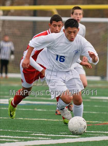 Thumbnail 2 in Foran @ Abbott Tech (CIAC Class M 2nd Round) photogallery.