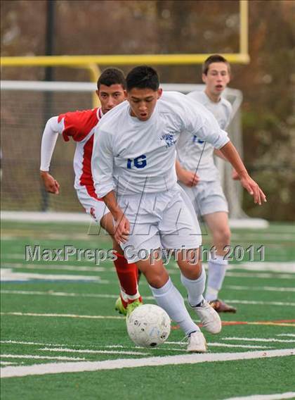 Thumbnail 3 in Foran @ Abbott Tech (CIAC Class M 2nd Round) photogallery.