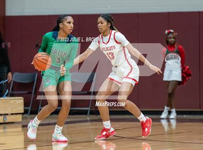 Thumbnail 2 in Cathedral vs. Lawrence North (IHSAA 4A sectional 10 semi-final) photogallery.