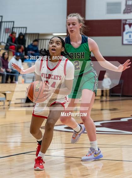 Thumbnail 1 in Cathedral vs. Lawrence North (IHSAA 4A sectional 10 semi-final) photogallery.