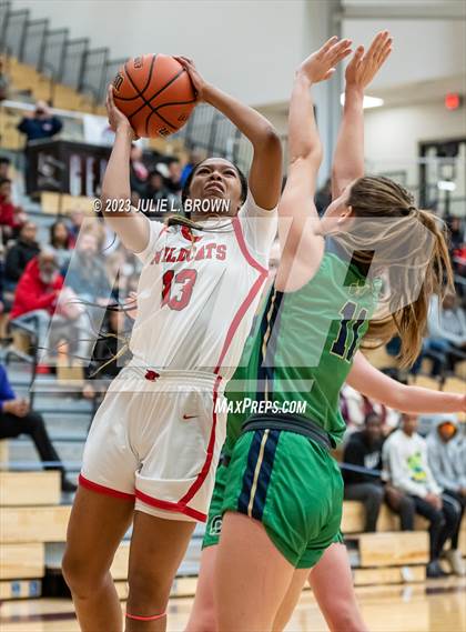 Thumbnail 2 in Cathedral vs. Lawrence North (IHSAA 4A sectional 10 semi-final) photogallery.