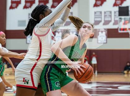 Thumbnail 1 in Cathedral vs. Lawrence North (IHSAA 4A sectional 10 semi-final) photogallery.