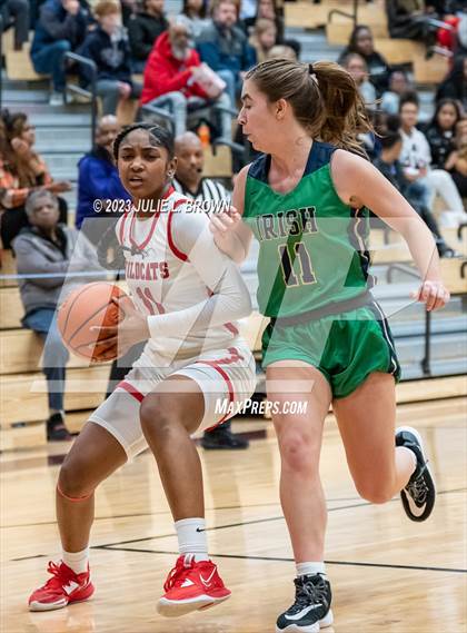 Thumbnail 3 in Cathedral vs. Lawrence North (IHSAA 4A sectional 10 semi-final) photogallery.