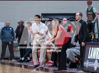 Thumbnail 1 in Cathedral vs. Lawrence North (IHSAA 4A sectional 10 semi-final) photogallery.