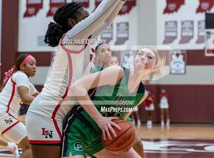 Thumbnail 3 in Cathedral vs. Lawrence North (IHSAA 4A sectional 10 semi-final) photogallery.