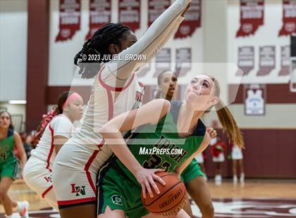 Thumbnail 1 in Cathedral vs. Lawrence North (IHSAA 4A sectional 10 semi-final) photogallery.