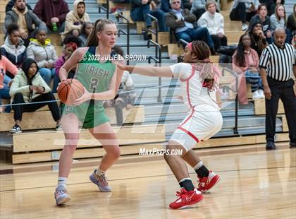 Thumbnail 3 in Cathedral vs. Lawrence North (IHSAA 4A sectional 10 semi-final) photogallery.