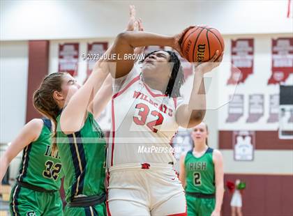 Thumbnail 2 in Cathedral vs. Lawrence North (IHSAA 4A sectional 10 semi-final) photogallery.