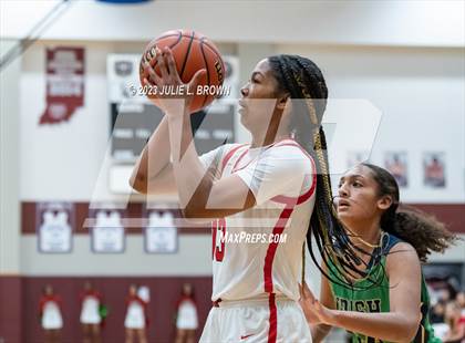 Thumbnail 1 in Cathedral vs. Lawrence North (IHSAA 4A sectional 10 semi-final) photogallery.