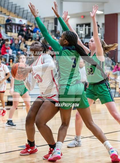 Thumbnail 3 in Cathedral vs. Lawrence North (IHSAA 4A sectional 10 semi-final) photogallery.