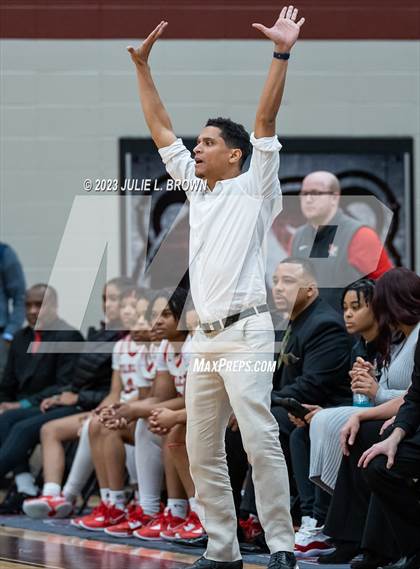 Thumbnail 2 in Cathedral vs. Lawrence North (IHSAA 4A sectional 10 semi-final) photogallery.