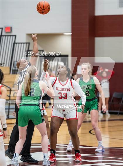 Thumbnail 1 in Cathedral vs. Lawrence North (IHSAA 4A sectional 10 semi-final) photogallery.