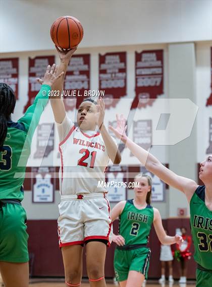 Thumbnail 1 in Cathedral vs. Lawrence North (IHSAA 4A sectional 10 semi-final) photogallery.