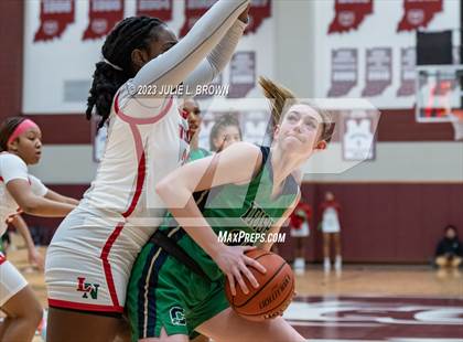 Thumbnail 2 in Cathedral vs. Lawrence North (IHSAA 4A sectional 10 semi-final) photogallery.