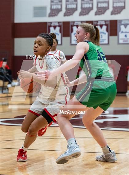 Thumbnail 2 in Cathedral vs. Lawrence North (IHSAA 4A sectional 10 semi-final) photogallery.