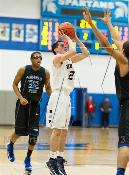 Thumbnail 3 in Bishop Carroll vs. Lincoln Park Performing Arts (PIAA Class A Quarterfinal) photogallery.