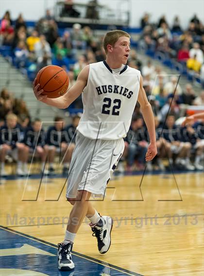 Thumbnail 3 in Bishop Carroll vs. Lincoln Park Performing Arts (PIAA Class A Quarterfinal) photogallery.