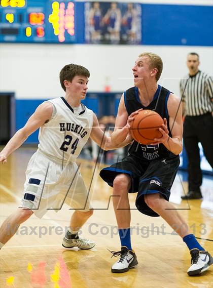 Thumbnail 3 in Bishop Carroll vs. Lincoln Park Performing Arts (PIAA Class A Quarterfinal) photogallery.