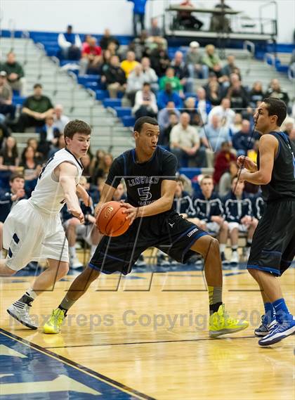 Thumbnail 3 in Bishop Carroll vs. Lincoln Park Performing Arts (PIAA Class A Quarterfinal) photogallery.