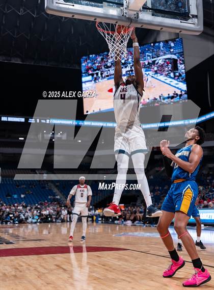 Thumbnail 2 in Dallas Kimball vs. Houston Washington (UIL 4A Basketball Division I Final) photogallery.