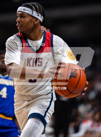 Thumbnail 2 in Dallas Kimball vs. Houston Washington (UIL 4A Basketball Division I Final) photogallery.