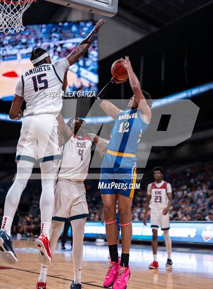 Thumbnail 2 in Dallas Kimball vs. Houston Washington (UIL 4A Basketball Division I Final) photogallery.