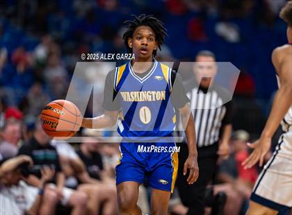 Thumbnail 1 in Dallas Kimball vs. Houston Washington (UIL 4A Basketball Division I Final) photogallery.