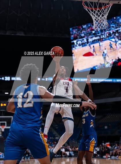 Thumbnail 3 in Dallas Kimball vs. Houston Washington (UIL 4A Basketball Division I Final) photogallery.