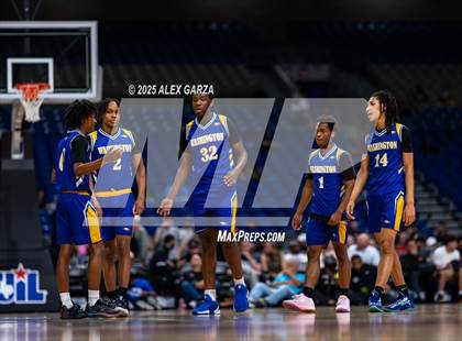 Thumbnail 2 in Dallas Kimball vs. Houston Washington (UIL 4A Basketball Division I Final) photogallery.