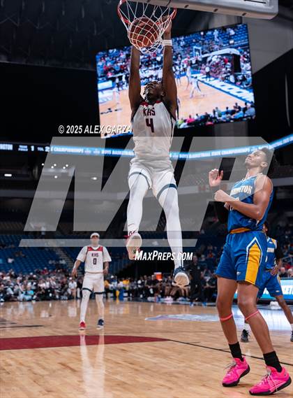 Thumbnail 2 in Dallas Kimball vs. Houston Washington (UIL 4A Basketball Division I Final) photogallery.