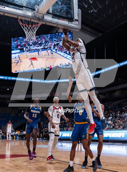 Thumbnail 3 in Dallas Kimball vs. Houston Washington (UIL 4A Basketball Division I Final) photogallery.