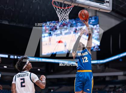 Thumbnail 1 in Dallas Kimball vs. Houston Washington (UIL 4A Basketball Division I Final) photogallery.